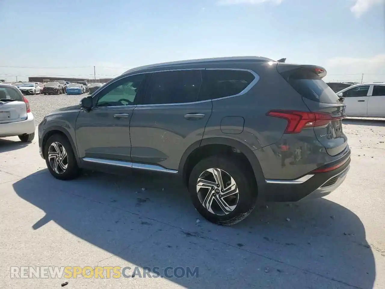 2 Photograph of a damaged car 5NMS64AJ2MH309268 HYUNDAI SANTA FE 2021