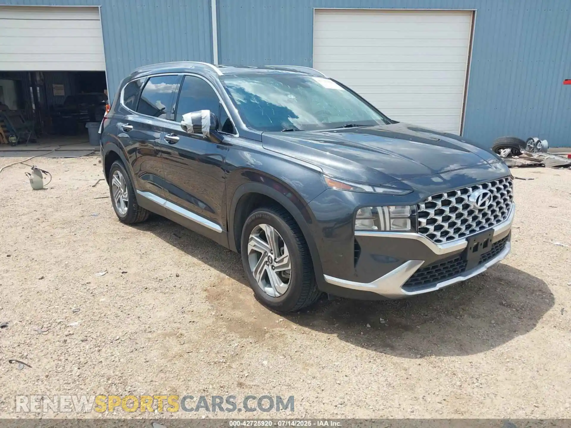 1 Photograph of a damaged car 5NMS64AJ2MH333182 HYUNDAI SANTA FE 2021