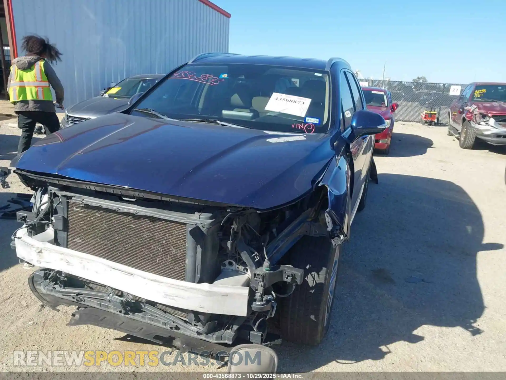 2 Photograph of a damaged car 5NMS64AJ4MH362778 HYUNDAI SANTA FE 2021