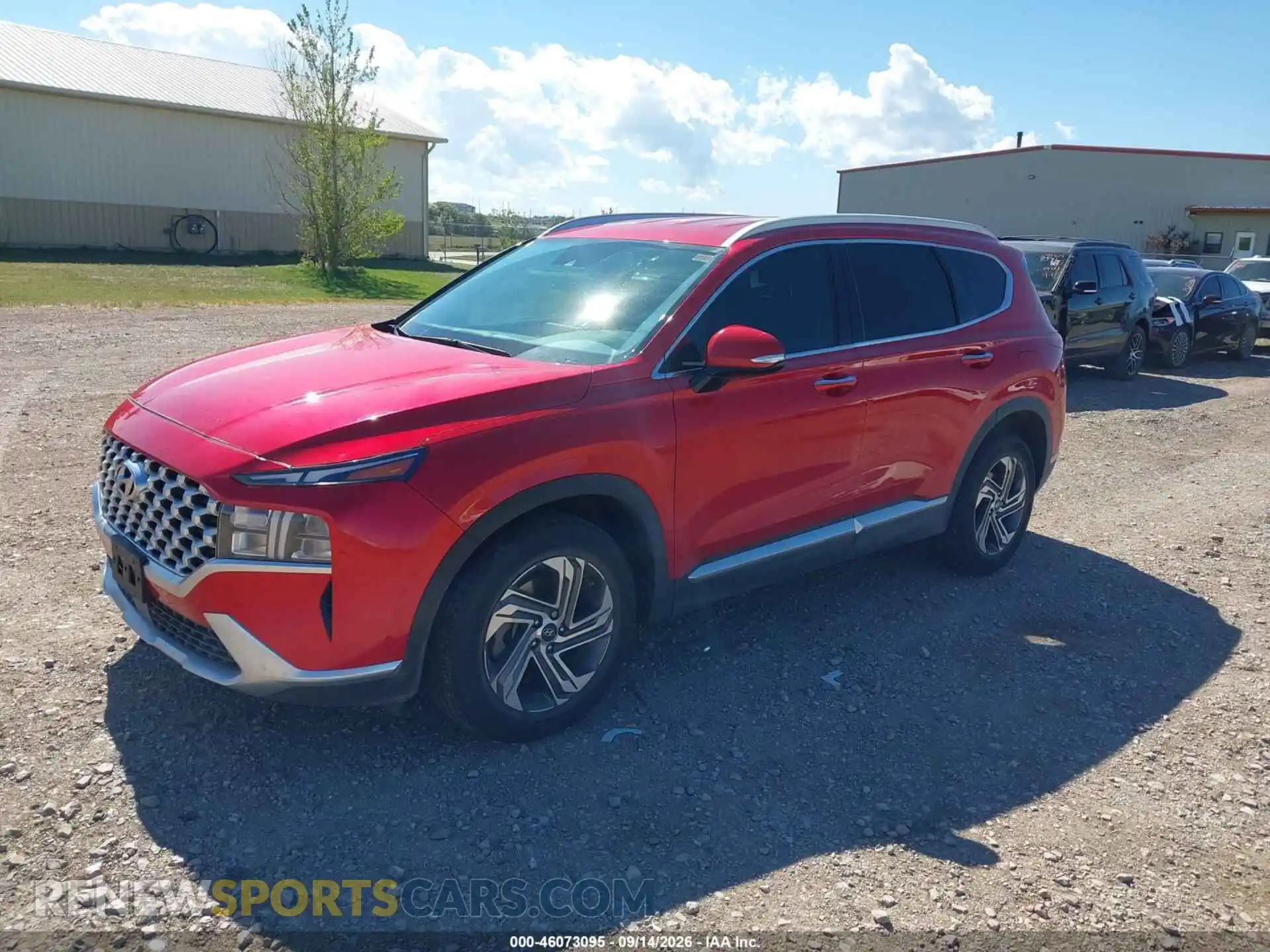 2 Photograph of a damaged car 5NMS64AJ4MH369214 HYUNDAI SANTA FE 2021