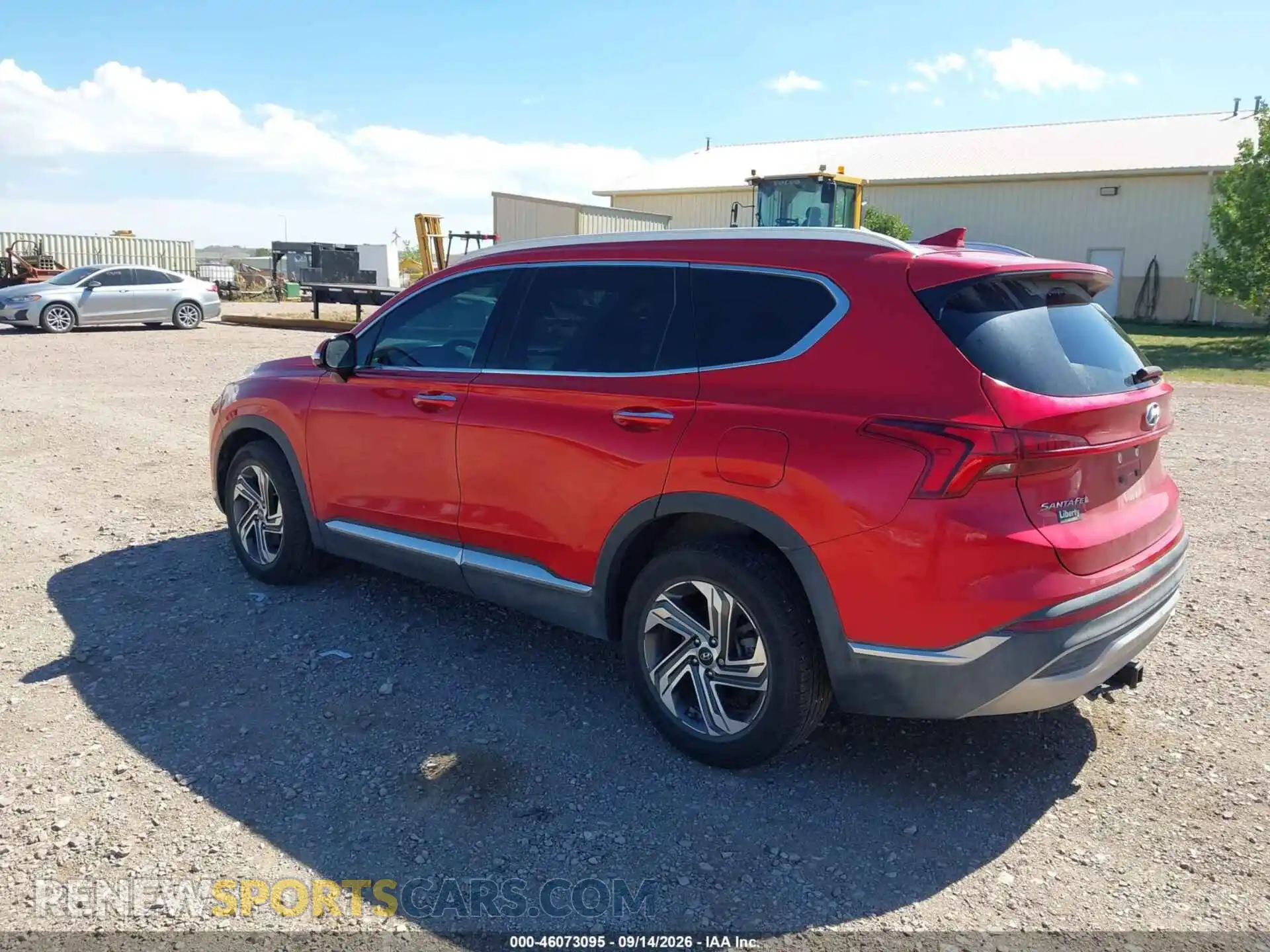 3 Photograph of a damaged car 5NMS64AJ4MH369214 HYUNDAI SANTA FE 2021