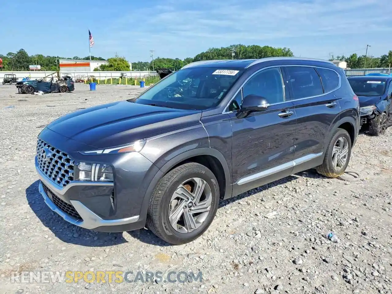 1 Фотография поврежденного автомобиля 5NMS64AJ6MH321830 HYUNDAI SANTA FE 2021