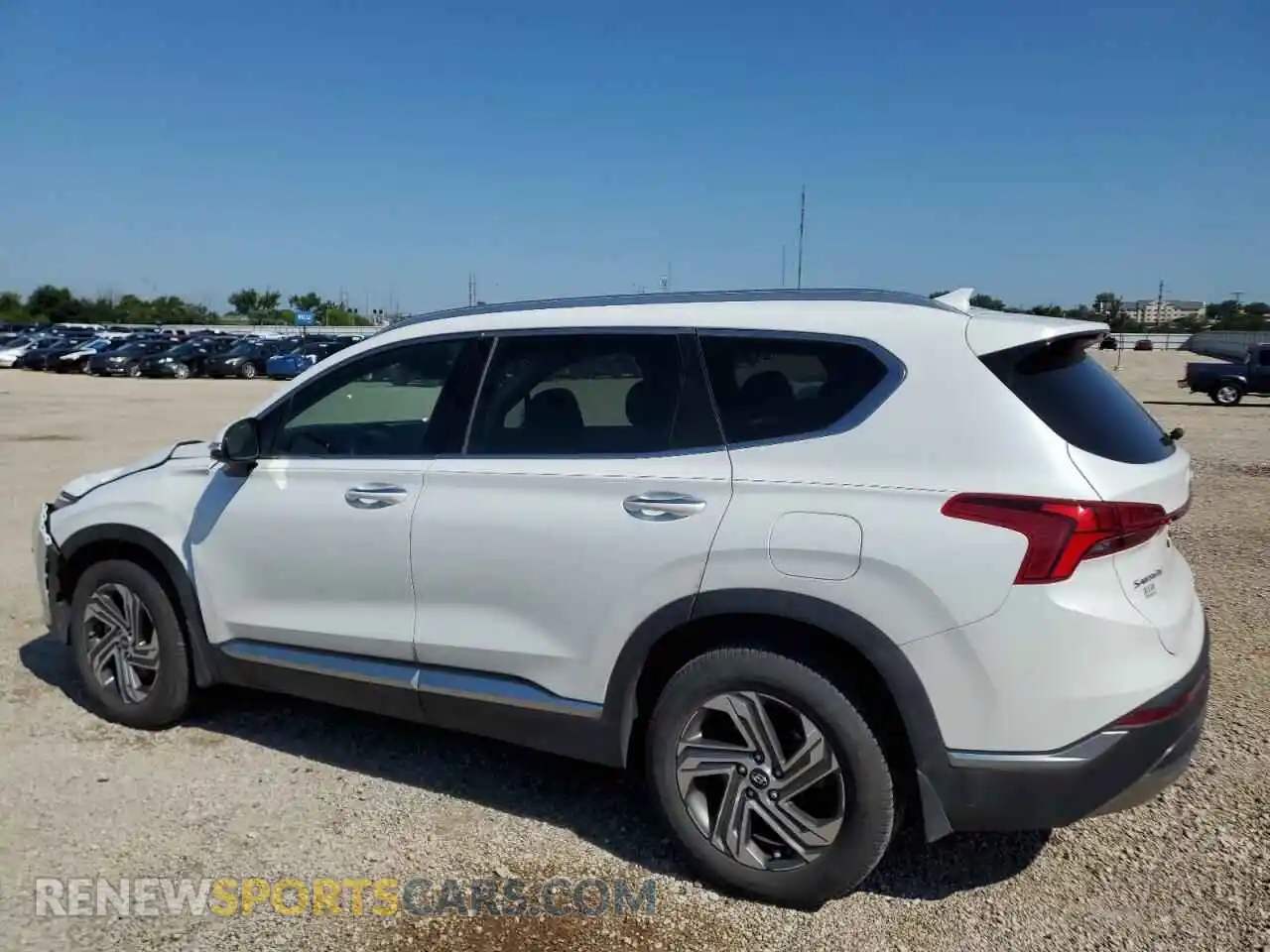 2 Photograph of a damaged car 5NMS64AJ7MH303692 HYUNDAI SANTA FE 2021