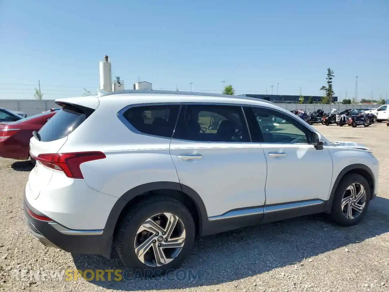 3 Photograph of a damaged car 5NMS64AJ7MH303692 HYUNDAI SANTA FE 2021