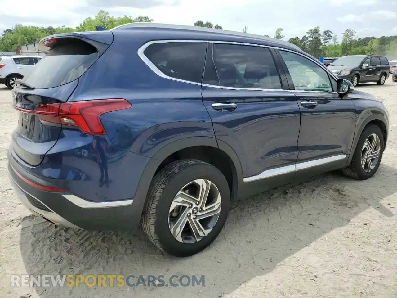 3 Photograph of a damaged car 5NMS64AJ7MH340032 HYUNDAI SANTA FE 2021
