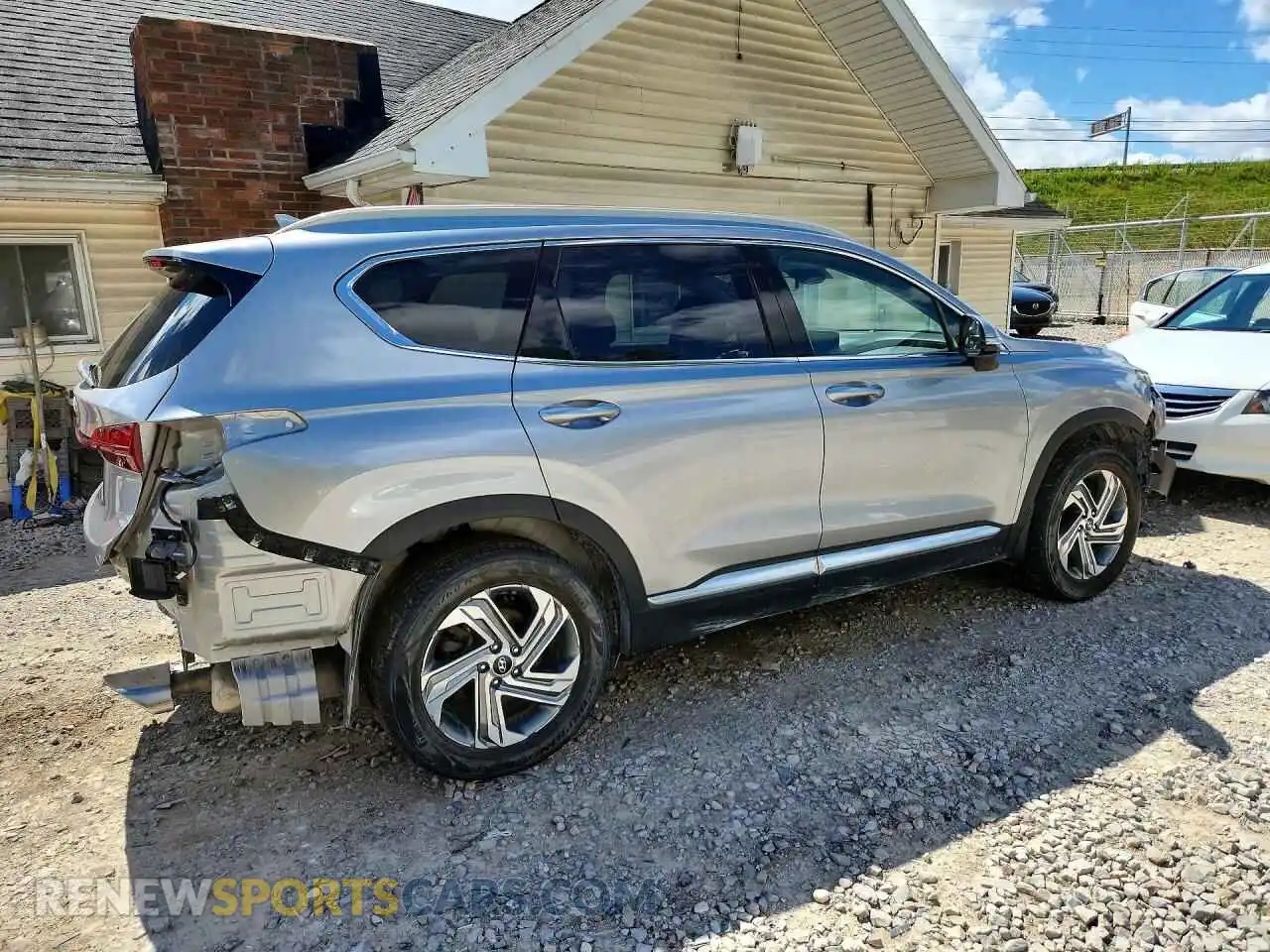 3 Photograph of a damaged car 5NMS64AJ9MH334345 HYUNDAI SANTA FE 2021