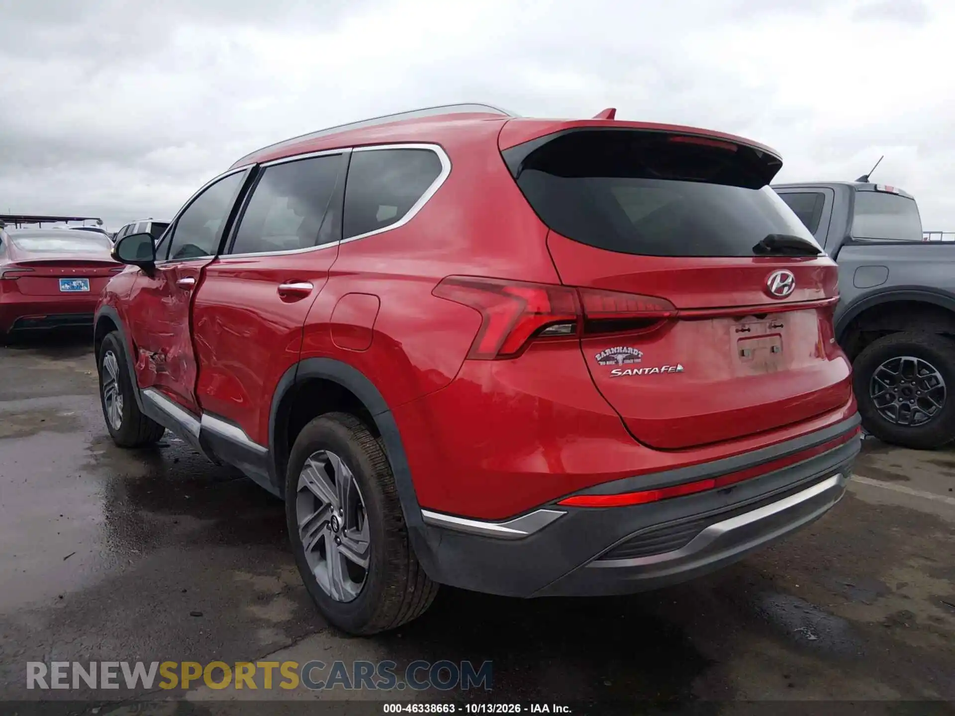 3 Photograph of a damaged car 5NMS6DAJ0MH320043 HYUNDAI SANTA FE 2021