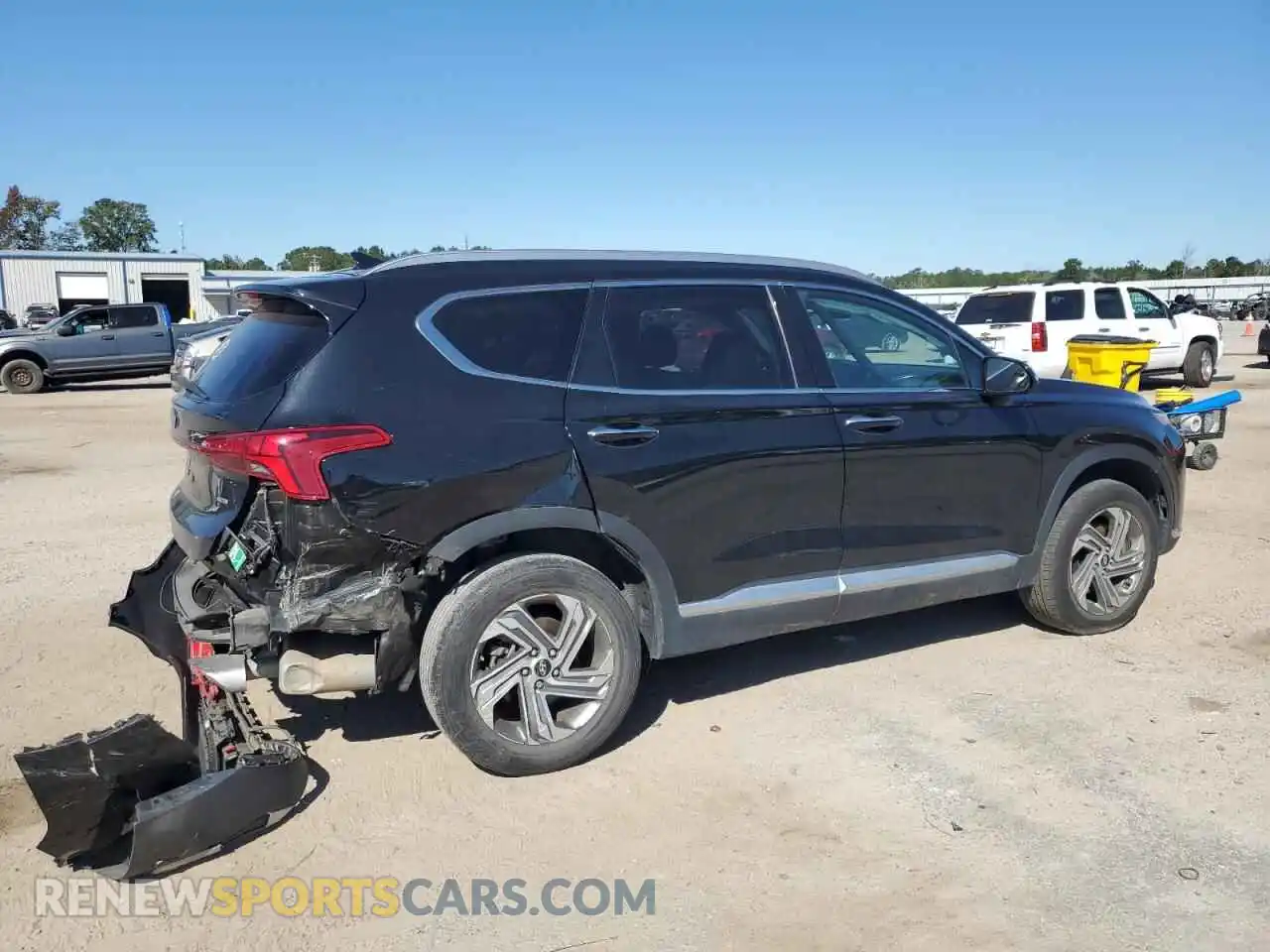 3 Фотография поврежденного автомобиля 5NMS6DAJ0MH322228 HYUNDAI SANTA FE 2021