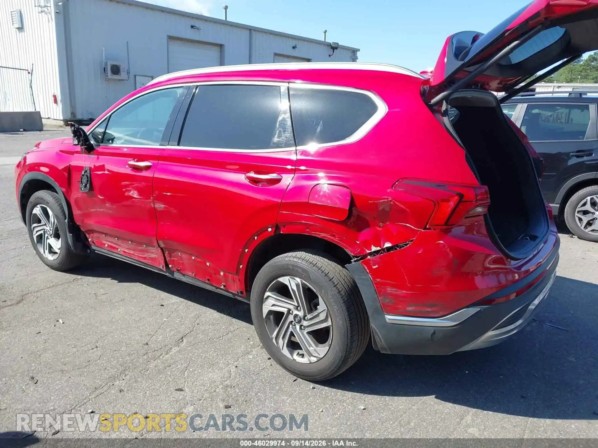 3 Photograph of a damaged car 5NMS6DAJ3MH360455 HYUNDAI SANTA FE 2021