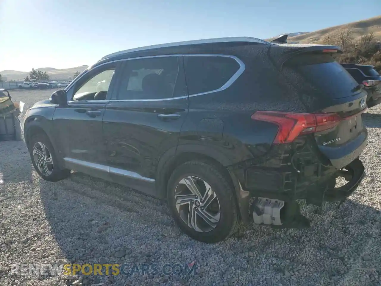 2 Photograph of a damaged car 5NMS6DAJ4MH357418 HYUNDAI SANTA FE 2021