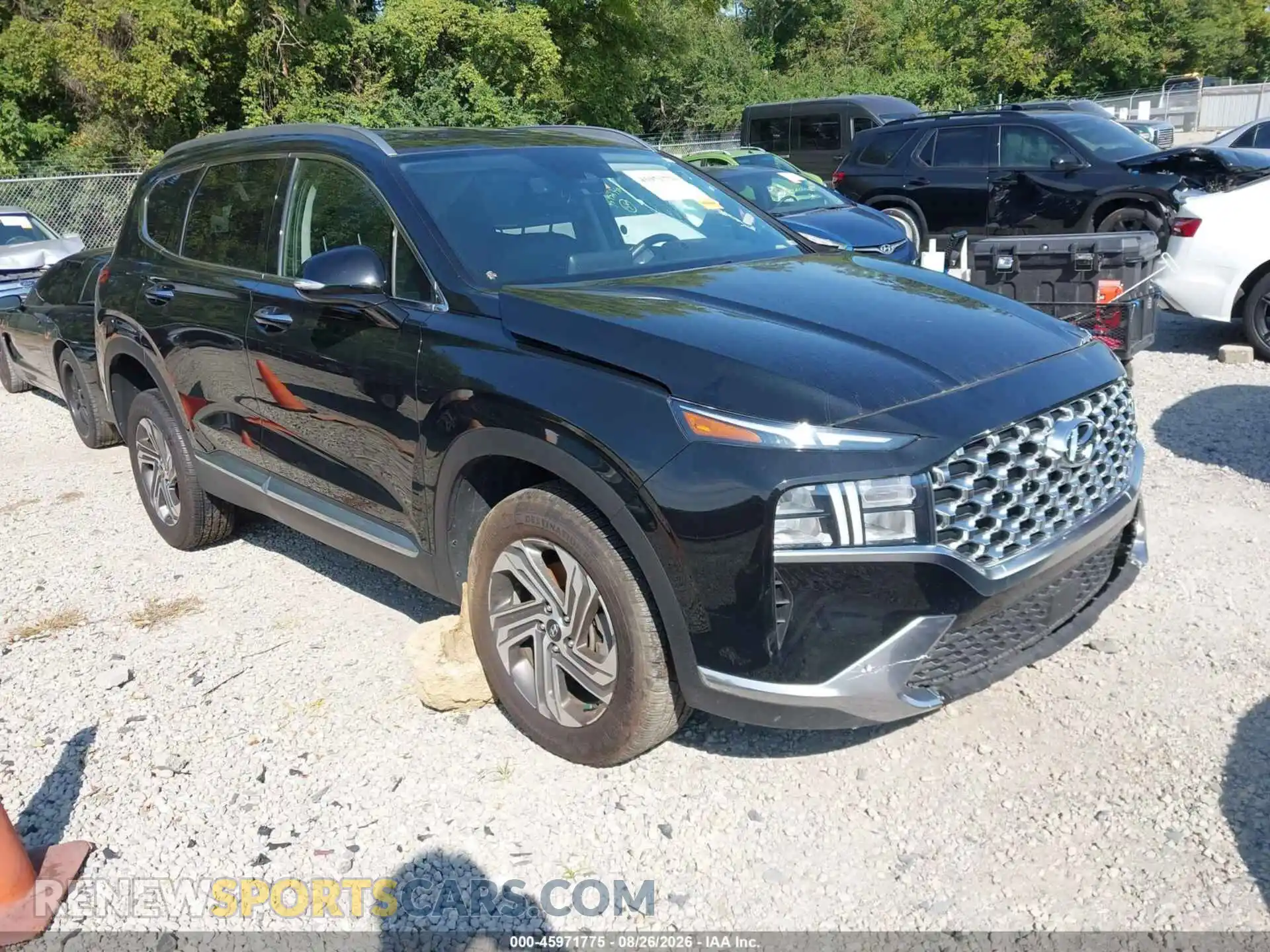 1 Photograph of a damaged car 5NMS6DAJ5MH338487 HYUNDAI SANTA FE 2021