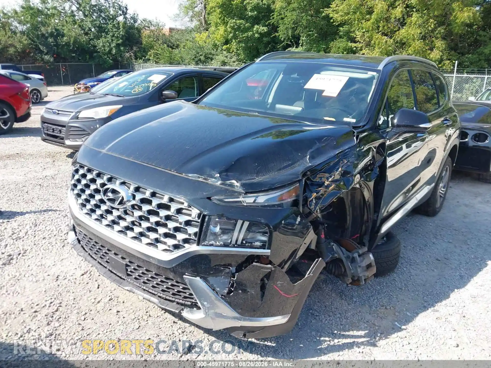 2 Photograph of a damaged car 5NMS6DAJ5MH338487 HYUNDAI SANTA FE 2021