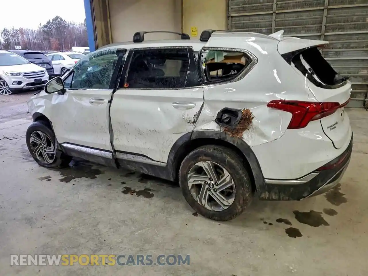 2 Photograph of a damaged car 5NMS6DAJ7MH313364 HYUNDAI SANTA FE 2021