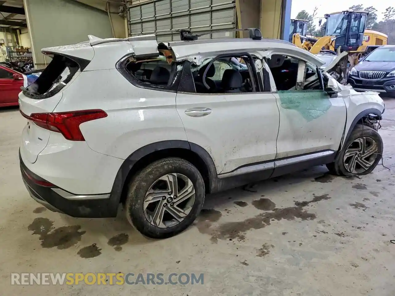 3 Photograph of a damaged car 5NMS6DAJ7MH313364 HYUNDAI SANTA FE 2021
