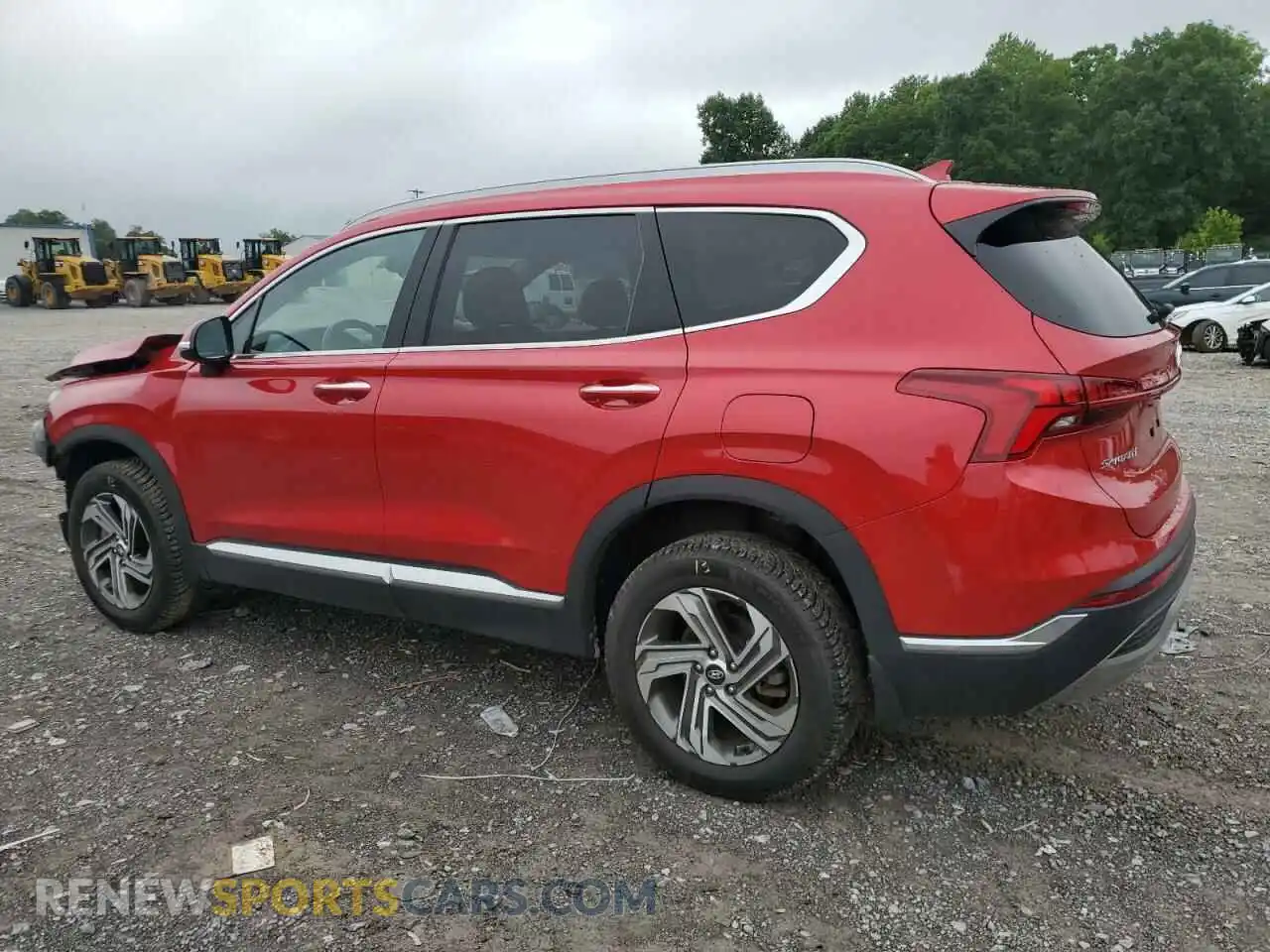 2 Photograph of a damaged car 5NMS6DAJ8MH343389 HYUNDAI SANTA FE 2021