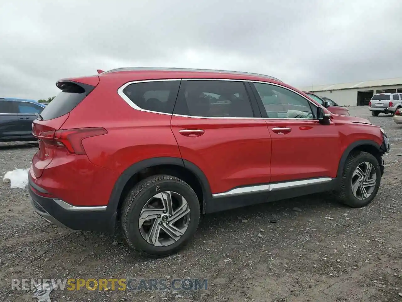 3 Photograph of a damaged car 5NMS6DAJ8MH343389 HYUNDAI SANTA FE 2021