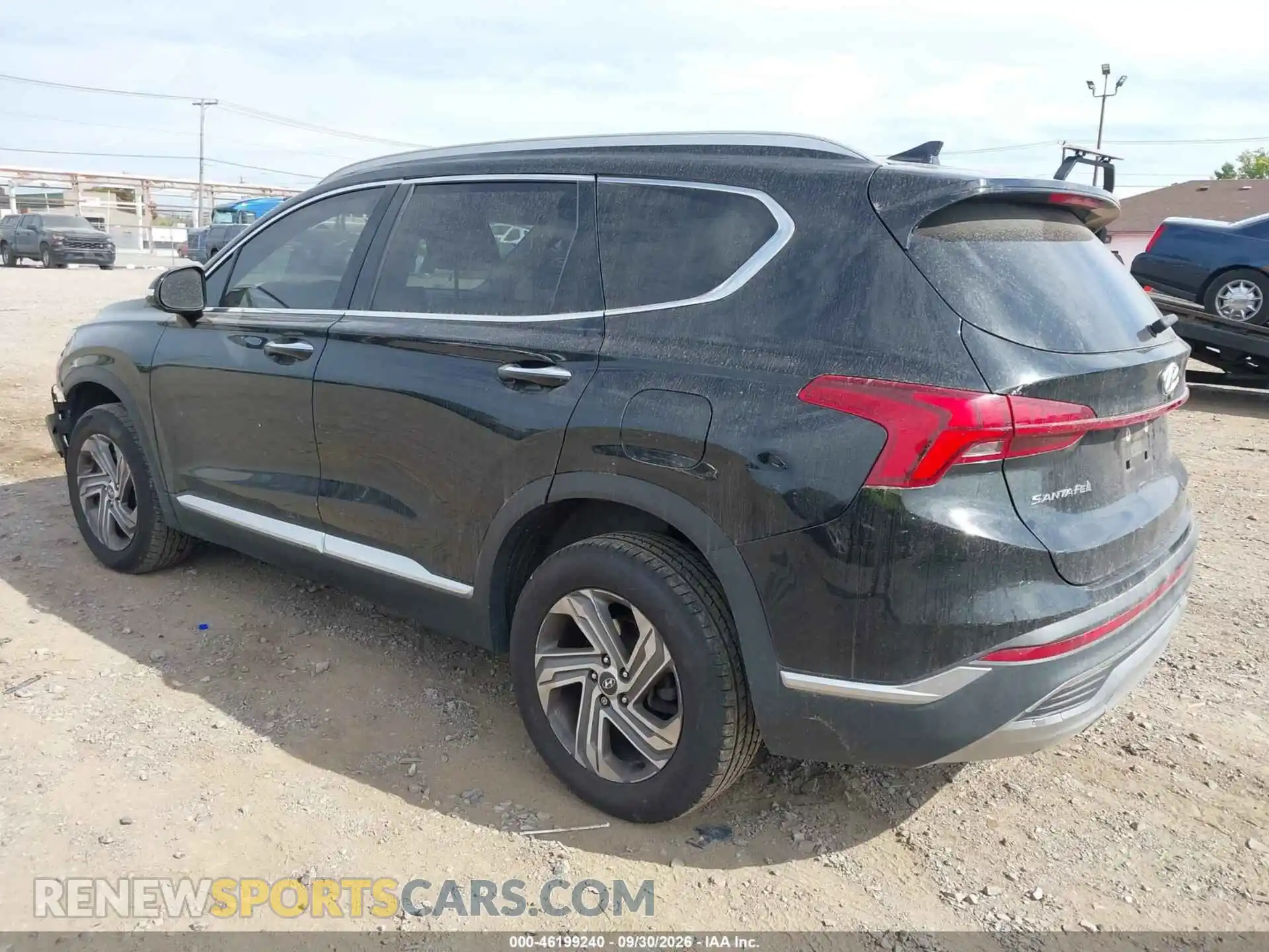 3 Photograph of a damaged car 5NMS6DAJ9MH313317 HYUNDAI SANTA FE 2021