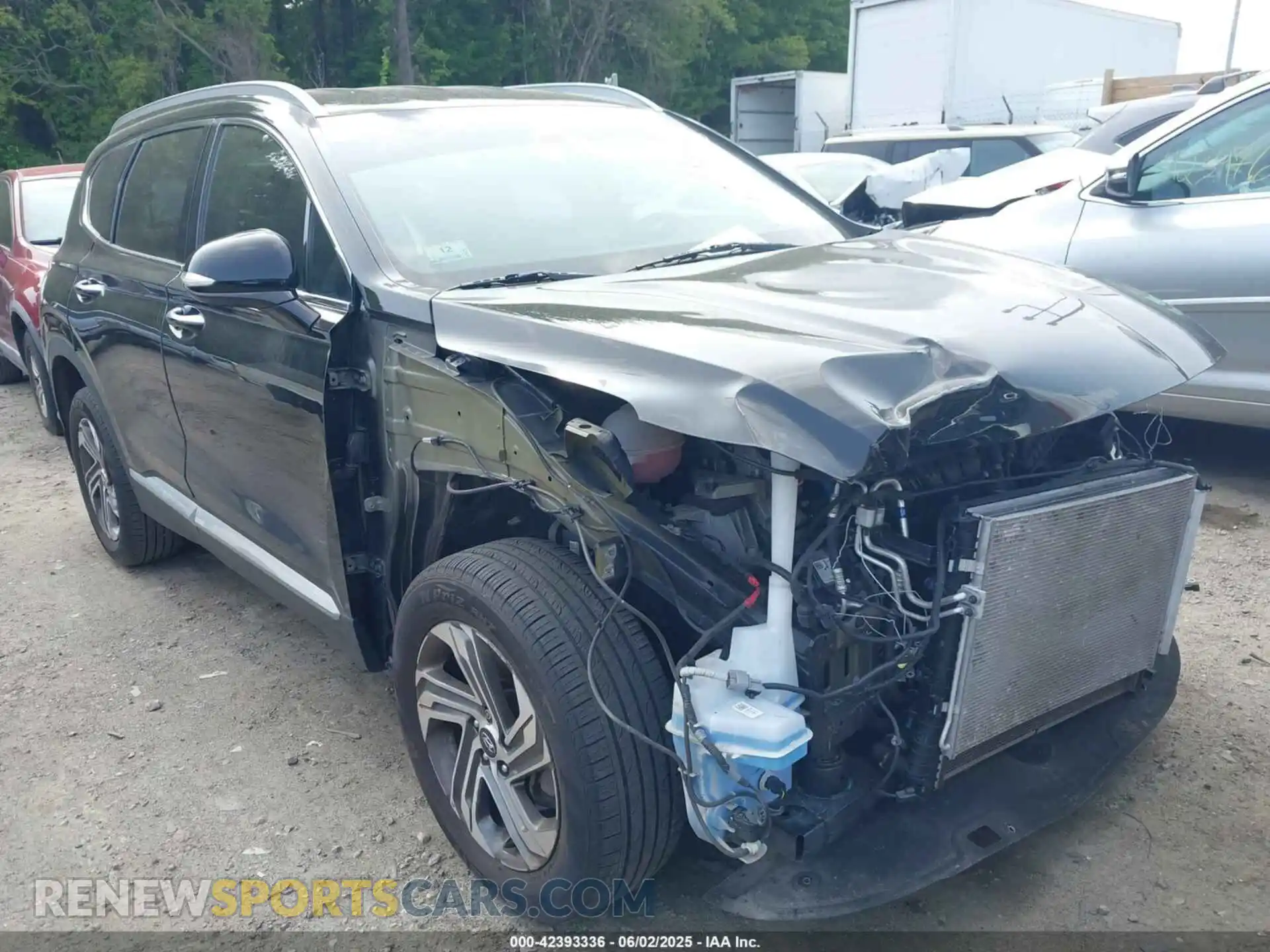 1 Photograph of a damaged car 5NMS6DAJ9MH367586 HYUNDAI SANTA FE 2021