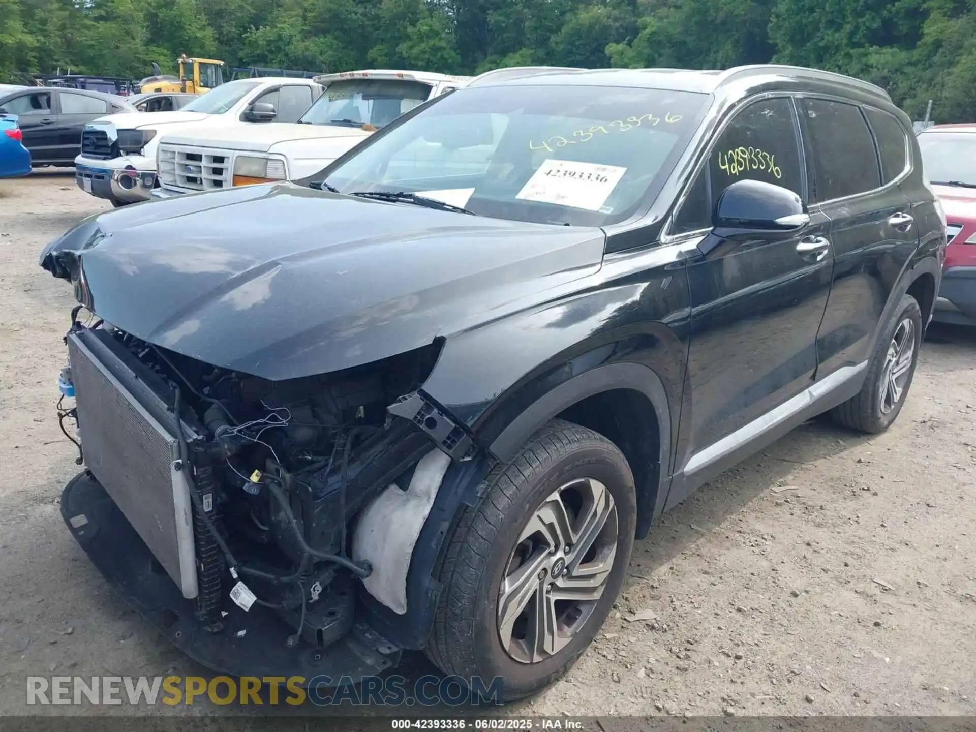 2 Photograph of a damaged car 5NMS6DAJ9MH367586 HYUNDAI SANTA FE 2021