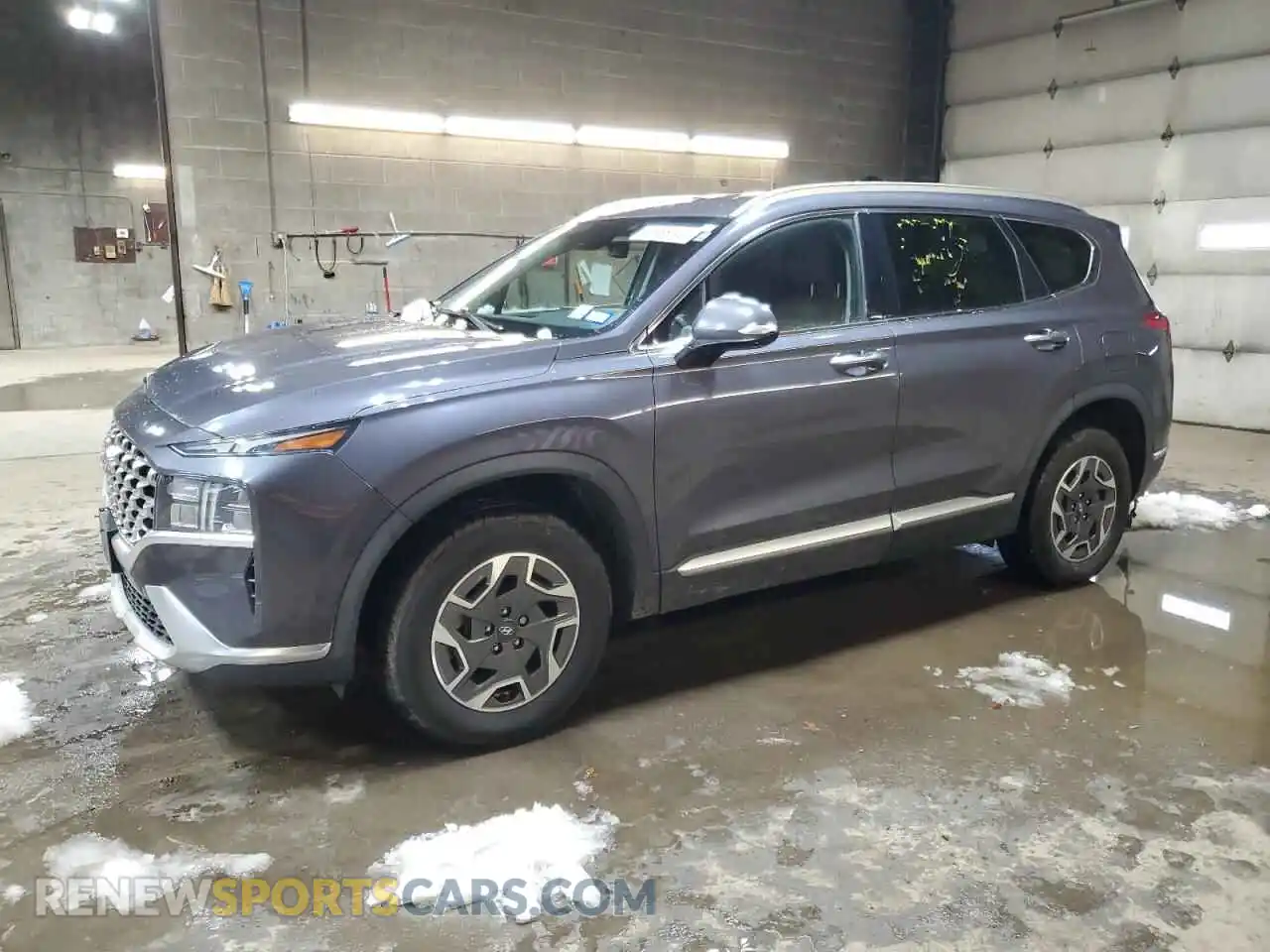 1 Photograph of a damaged car KM8S2DA17MU011329 HYUNDAI SANTA FE 2021