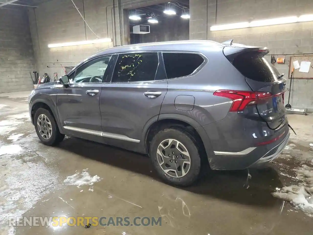 2 Photograph of a damaged car KM8S2DA17MU011329 HYUNDAI SANTA FE 2021