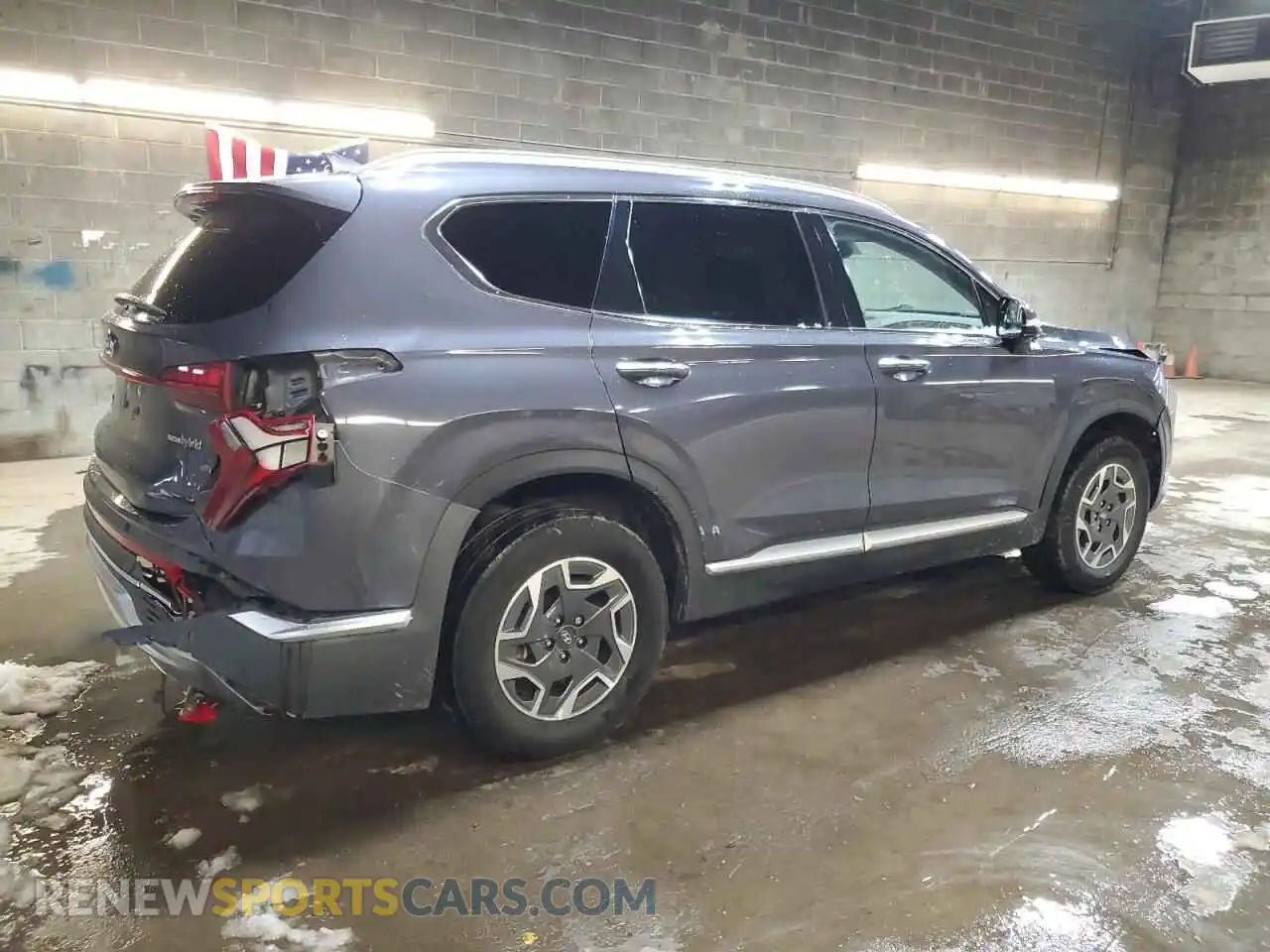 3 Photograph of a damaged car KM8S2DA17MU011329 HYUNDAI SANTA FE 2021