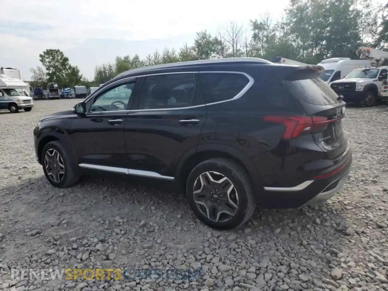 2 Photograph of a damaged car KM8S3DA10MU006759 HYUNDAI SANTA FE 2021