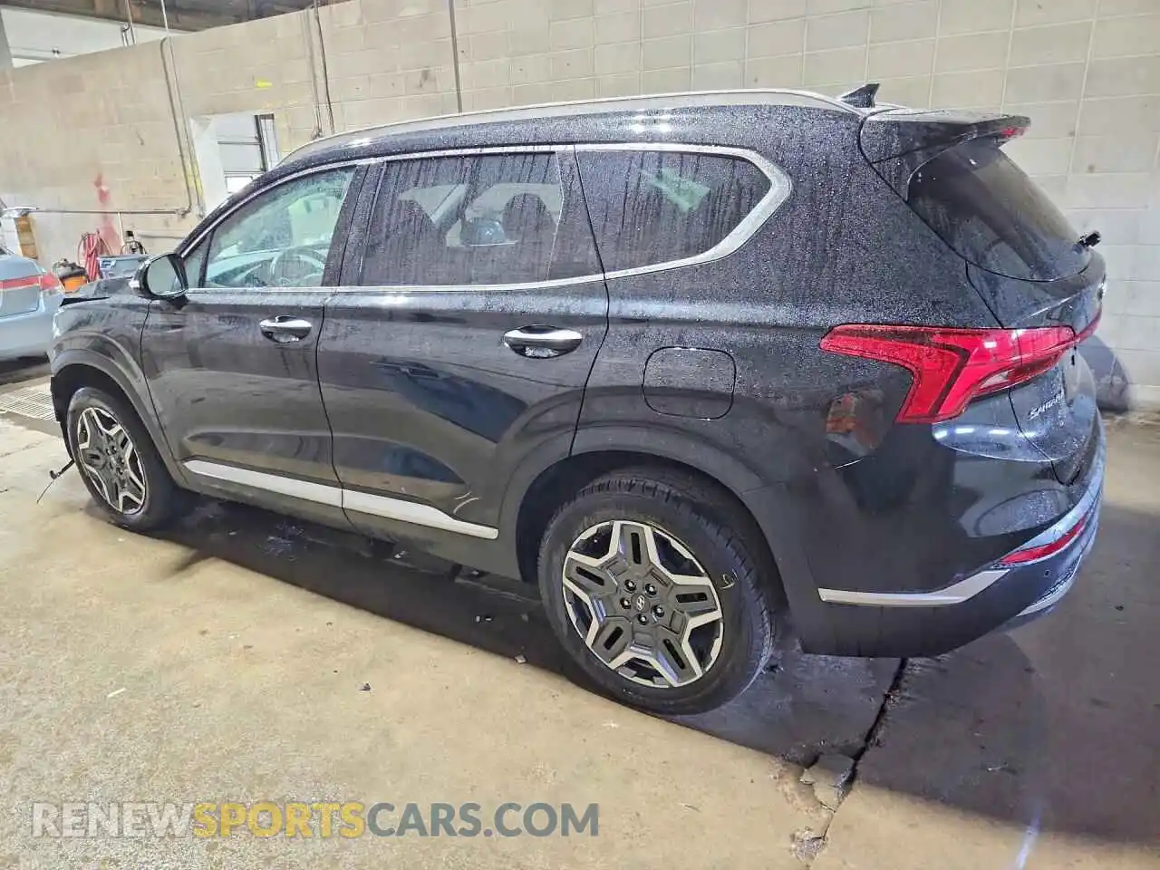 2 Photograph of a damaged car KM8S3DA15MU012038 HYUNDAI SANTA FE 2021