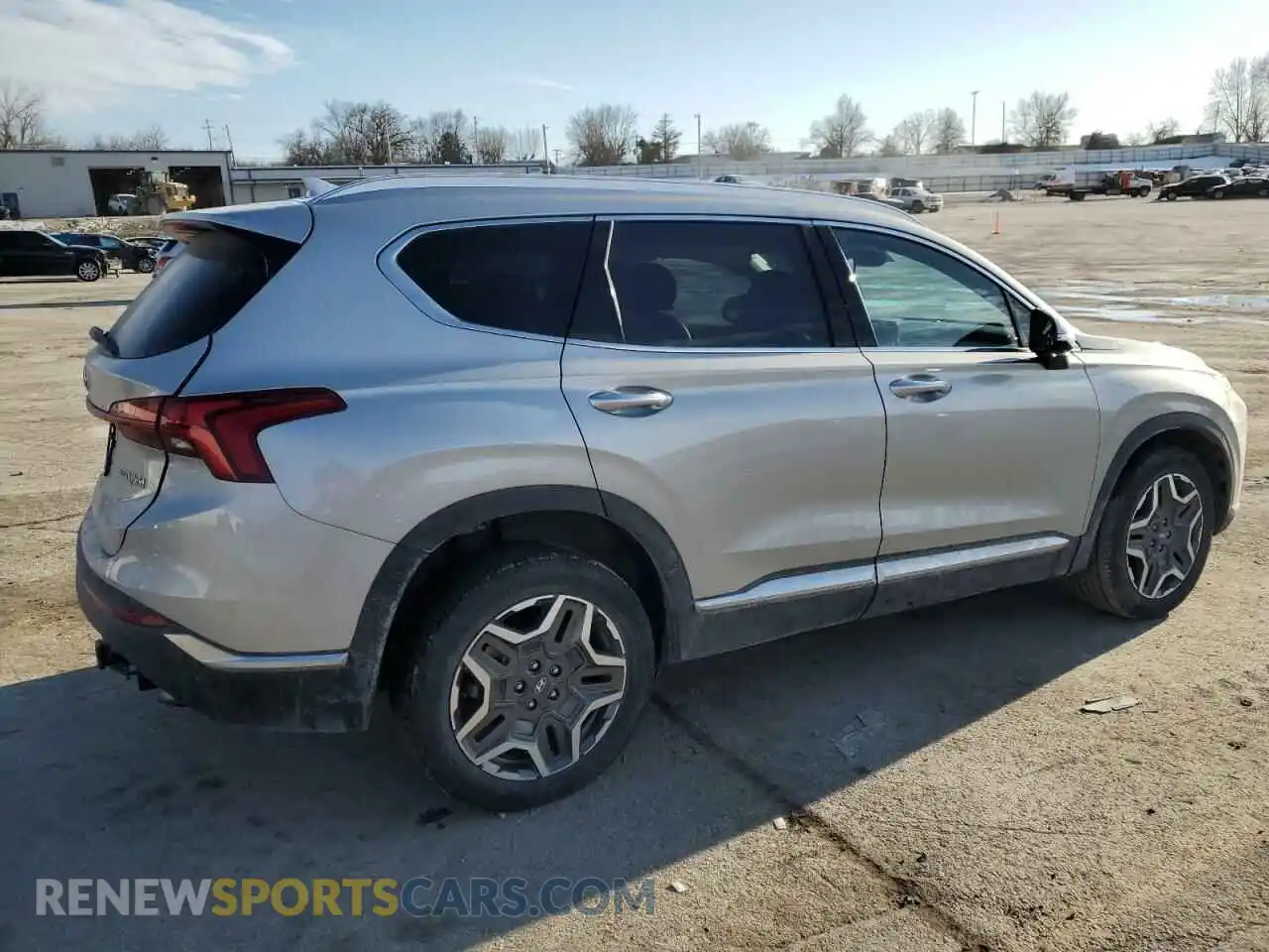 3 Photograph of a damaged car KM8S3DA16MU009939 HYUNDAI SANTA FE 2021