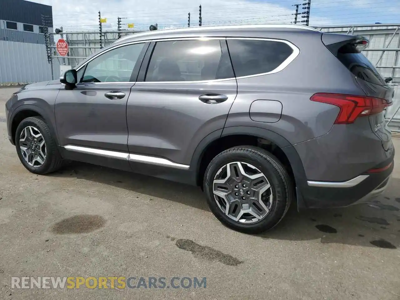 2 Photograph of a damaged car KM8S5DA10MU003807 HYUNDAI SANTA FE 2021