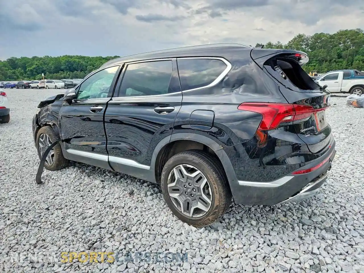 2 Photograph of a damaged car KM8S5DA14MU009187 HYUNDAI SANTA FE 2021