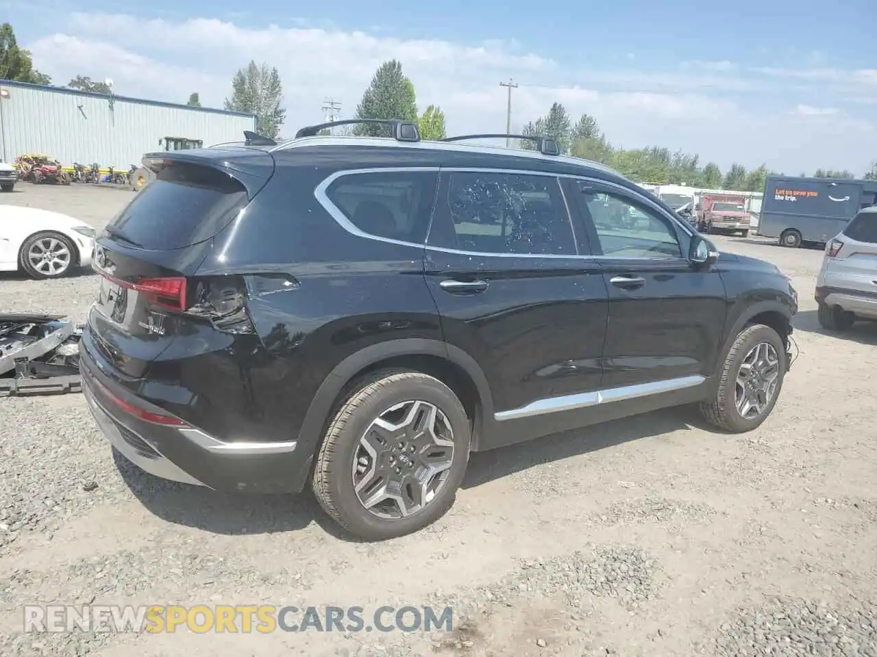 3 Photograph of a damaged car KM8S5DA16MU009174 HYUNDAI SANTA FE 2021
