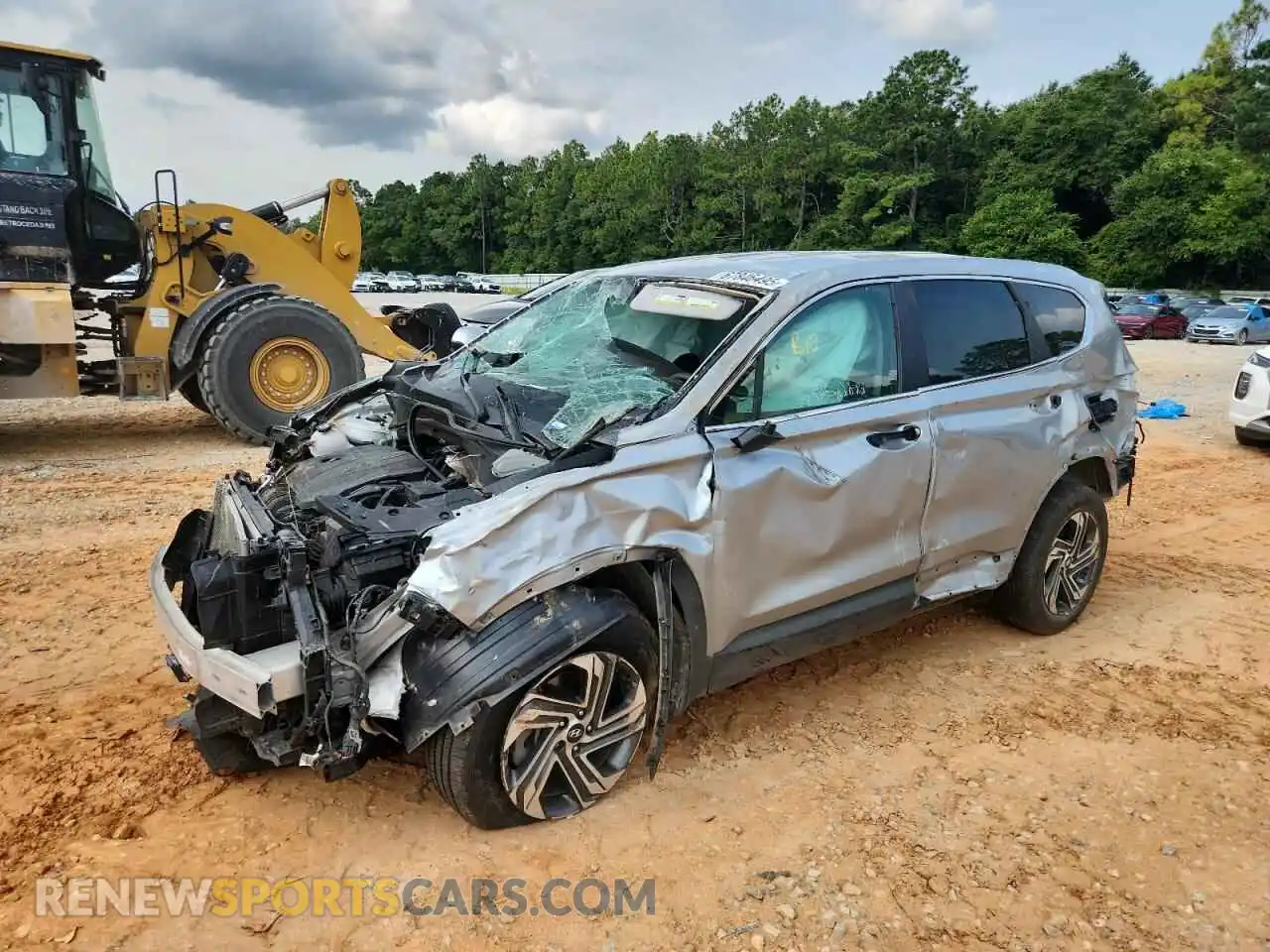 1 fotografías del automóvil dañado 5NMS1DAJ8NH474158 HYUNDAI SANTA FE 2022