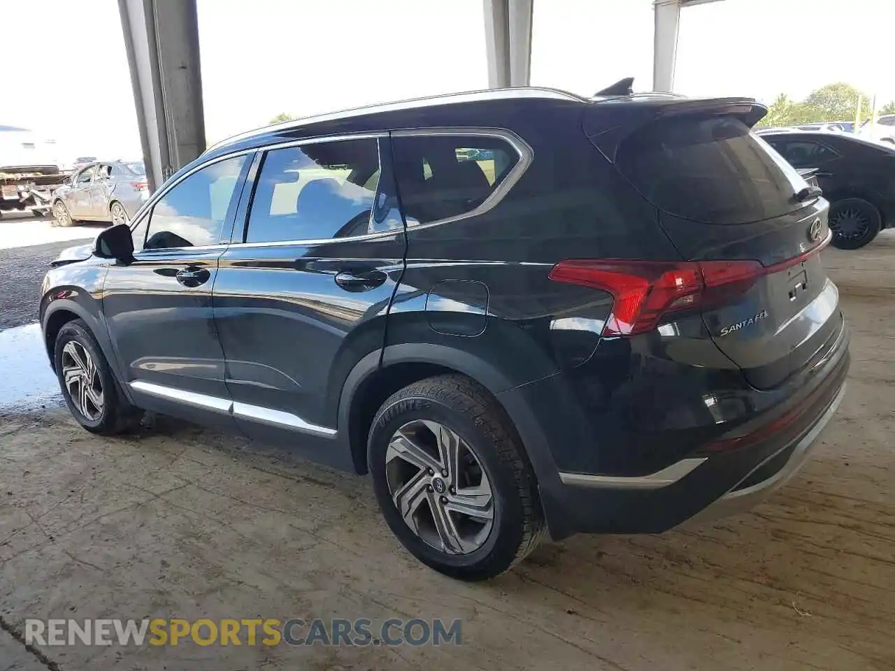 2 fotografías del automóvil dañado 5NMS24AJ1NH447316 HYUNDAI SANTA FE 2022