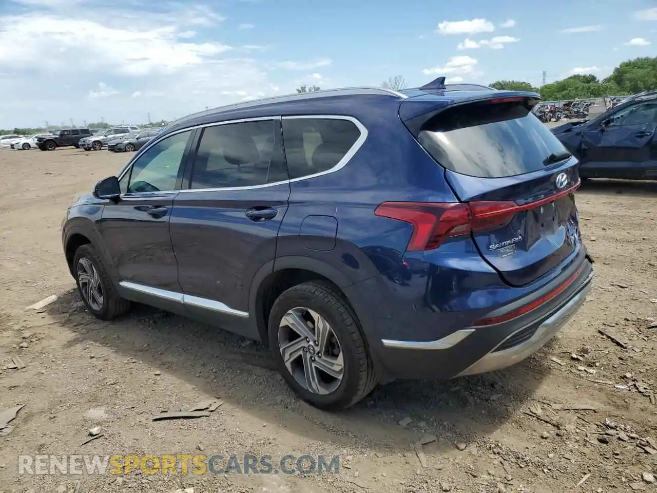 2 Photograph of a damaged car 5NMS2DAJ0NH404764 HYUNDAI SANTA FE 2022