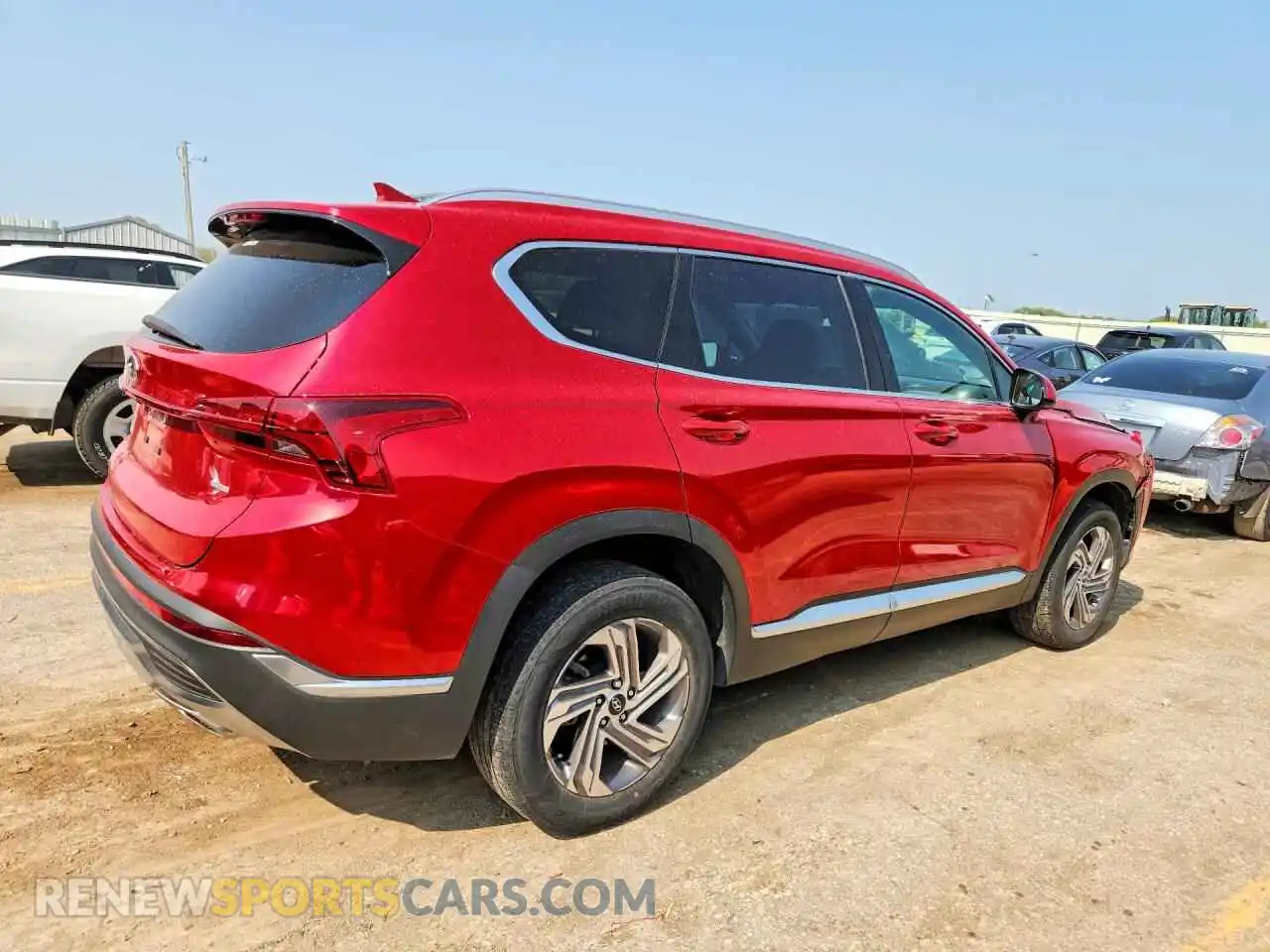 3 Photograph of a damaged car 5NMS2DAJ1NH482051 HYUNDAI SANTA FE 2022