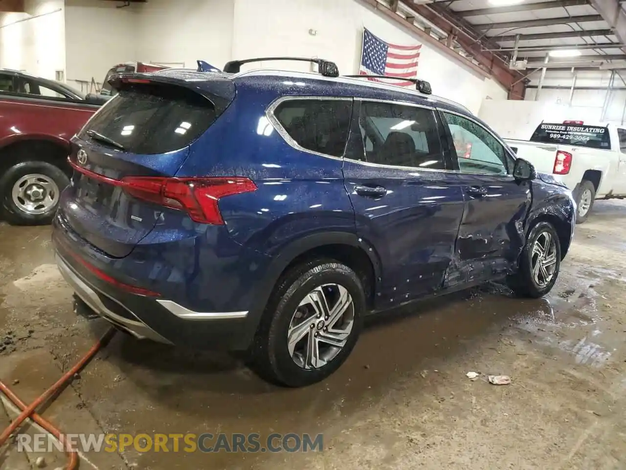 3 Photograph of a damaged car 5NMS2DAJ3NH464828 HYUNDAI SANTA FE 2022