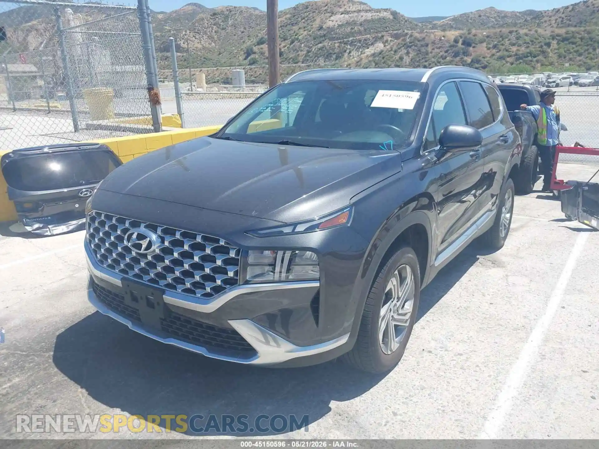 2 Photograph of a damaged car 5NMS2DAJ5NH405280 HYUNDAI SANTA FE 2022