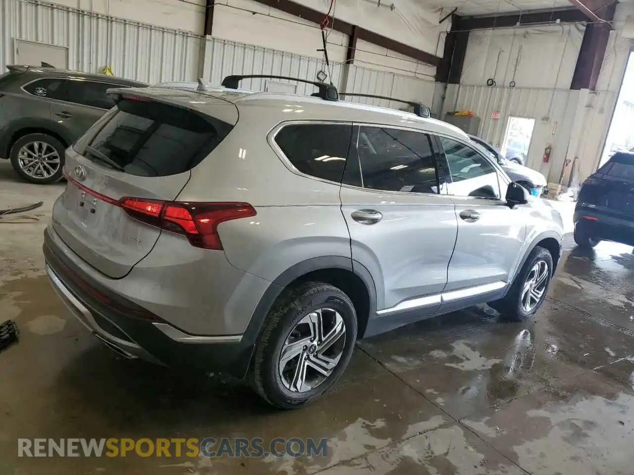 3 fotografías del automóvil dañado 5NMS2DAJ6NH470719 HYUNDAI SANTA FE 2022