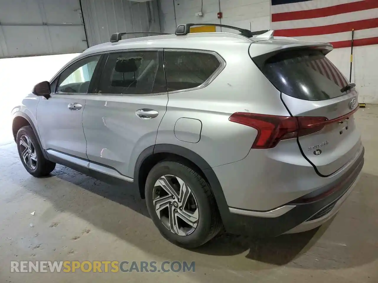 2 Photograph of a damaged car 5NMS2DAJXNH469847 HYUNDAI SANTA FE 2022