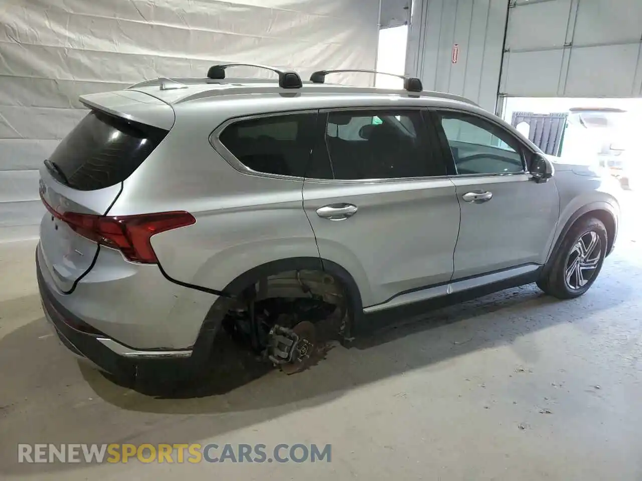 3 Photograph of a damaged car 5NMS2DAJXNH469847 HYUNDAI SANTA FE 2022