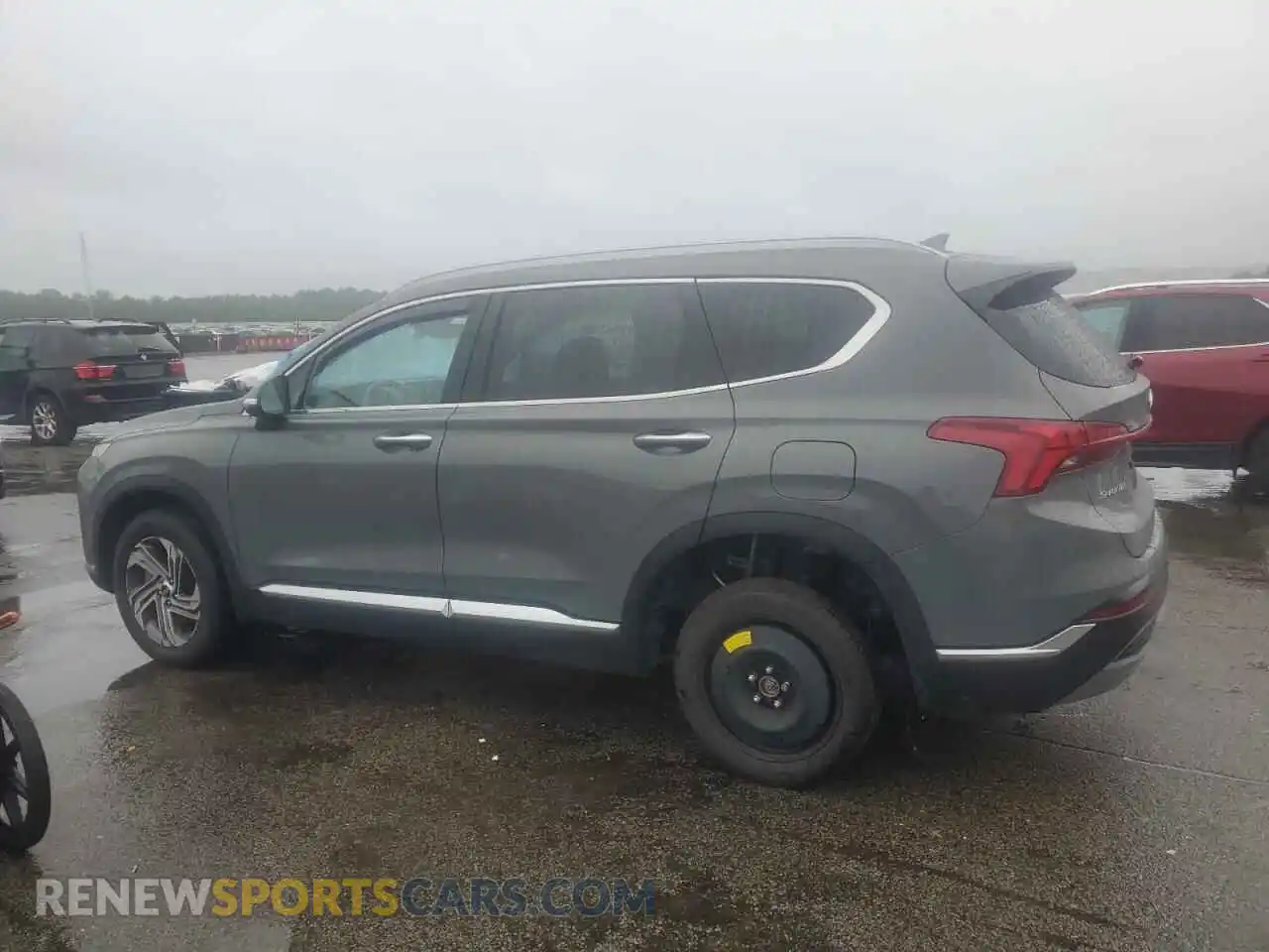 2 Photograph of a damaged car 5NMS3DAJ0NH429032 HYUNDAI SANTA FE 2022