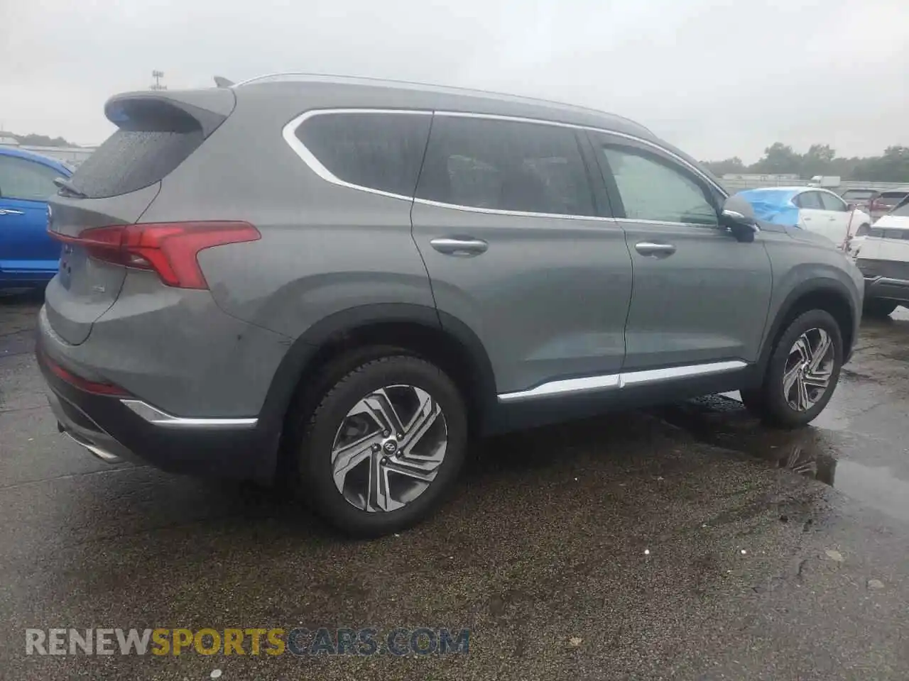 3 Photograph of a damaged car 5NMS3DAJ0NH429032 HYUNDAI SANTA FE 2022