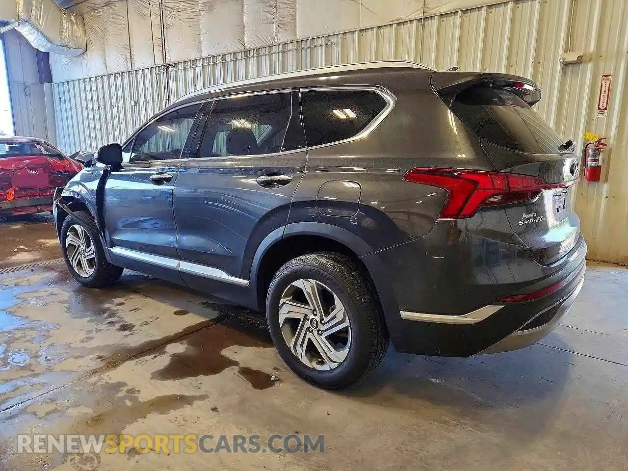 2 Фотография поврежденного автомобиля 5NMS3DAJ2NH419215 HYUNDAI SANTA FE 2022