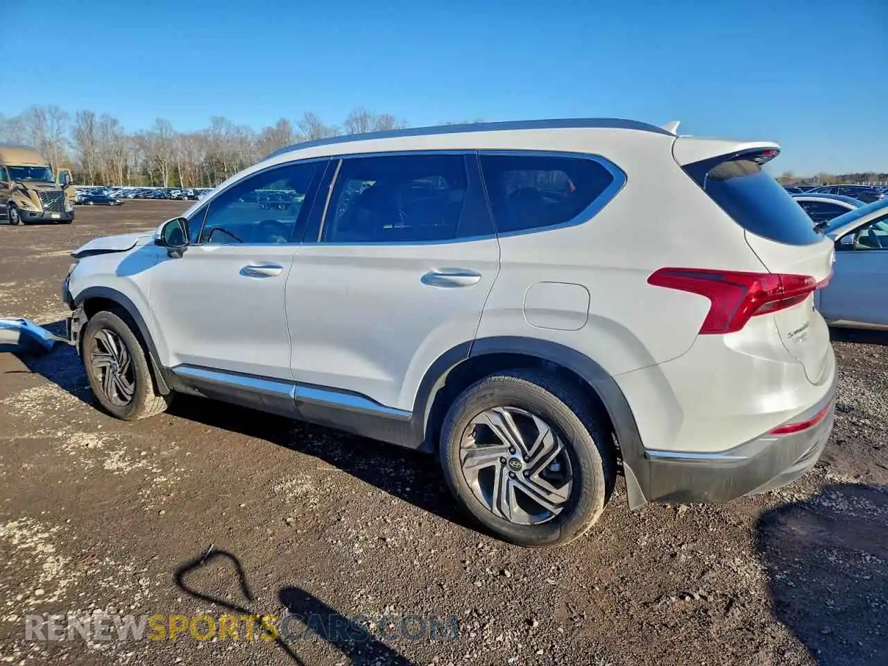 2 Photograph of a damaged car 5NMS3DAJ4NH423752 HYUNDAI SANTA FE 2022
