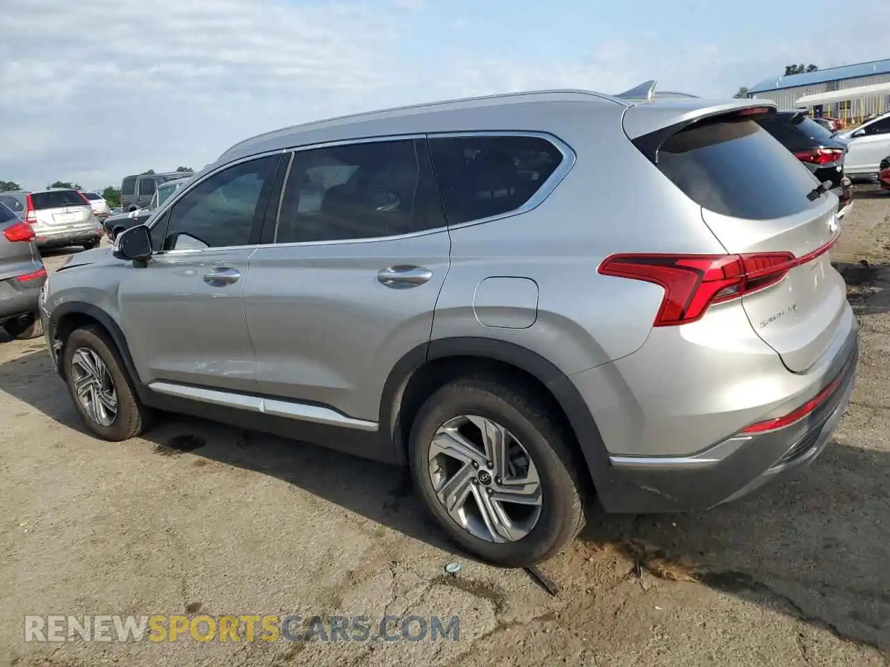 2 Photograph of a damaged car 5NMS3DAJ5NH427065 HYUNDAI SANTA FE 2022
