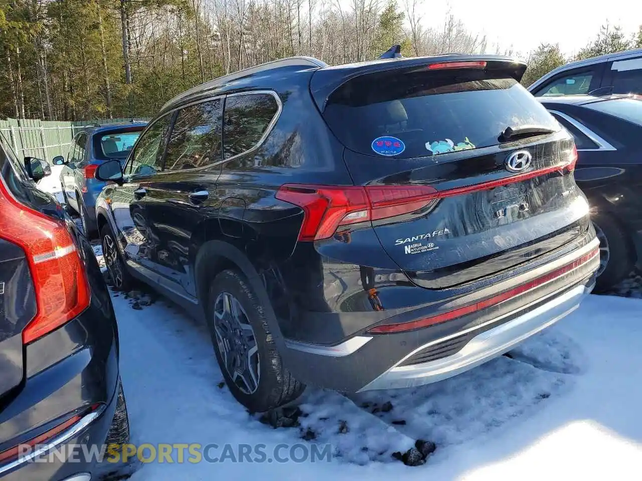 2 Photograph of a damaged car 5NMS4DAL0NH481128 HYUNDAI SANTA FE 2022