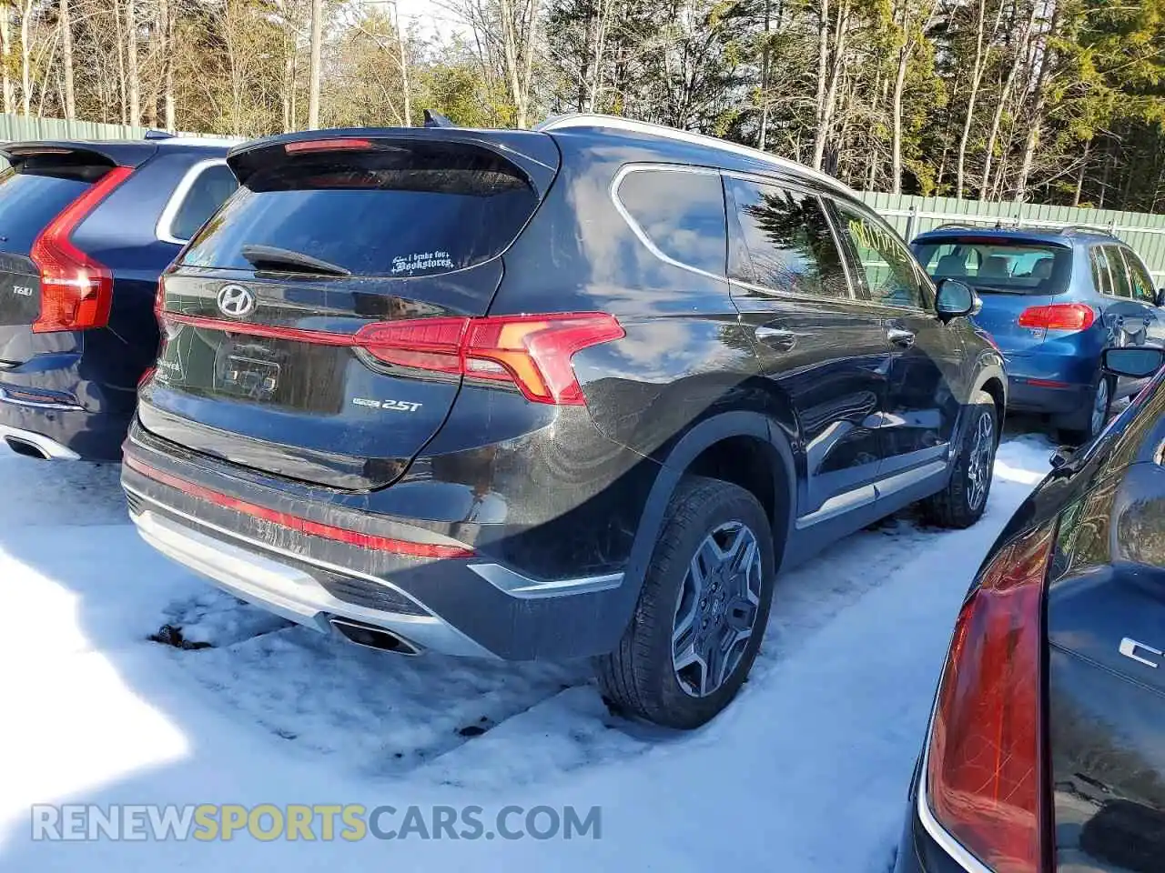 3 Photograph of a damaged car 5NMS4DAL0NH481128 HYUNDAI SANTA FE 2022