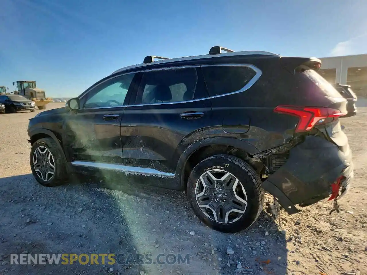 2 Photograph of a damaged car 5NMS4DAL1NH448249 HYUNDAI SANTA FE 2022