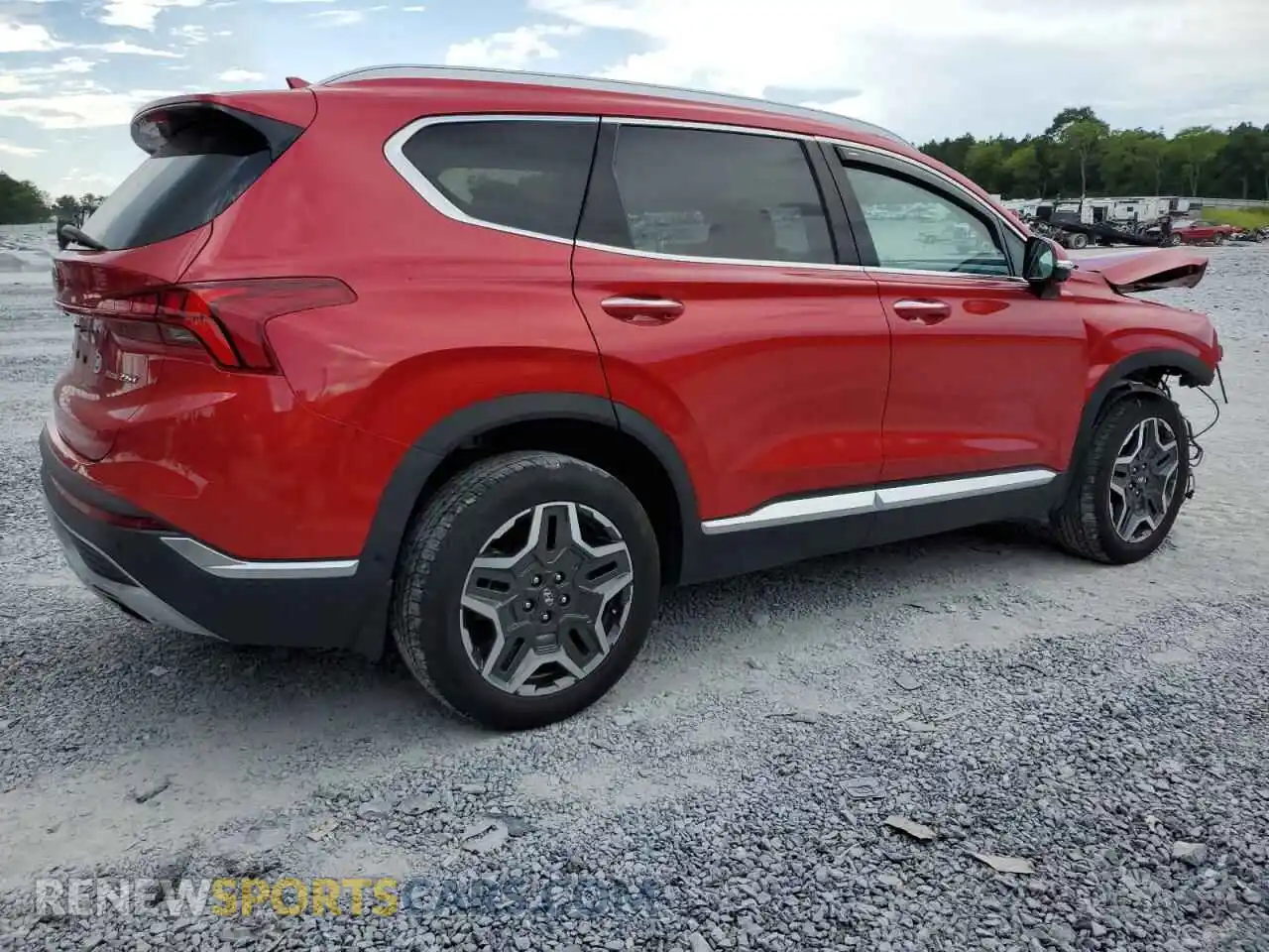 3 Photograph of a damaged car 5NMS4DAL1NH462524 HYUNDAI SANTA FE 2022